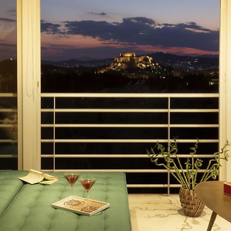 Stunning Acropolis View Apartment Athén Kültér fotó