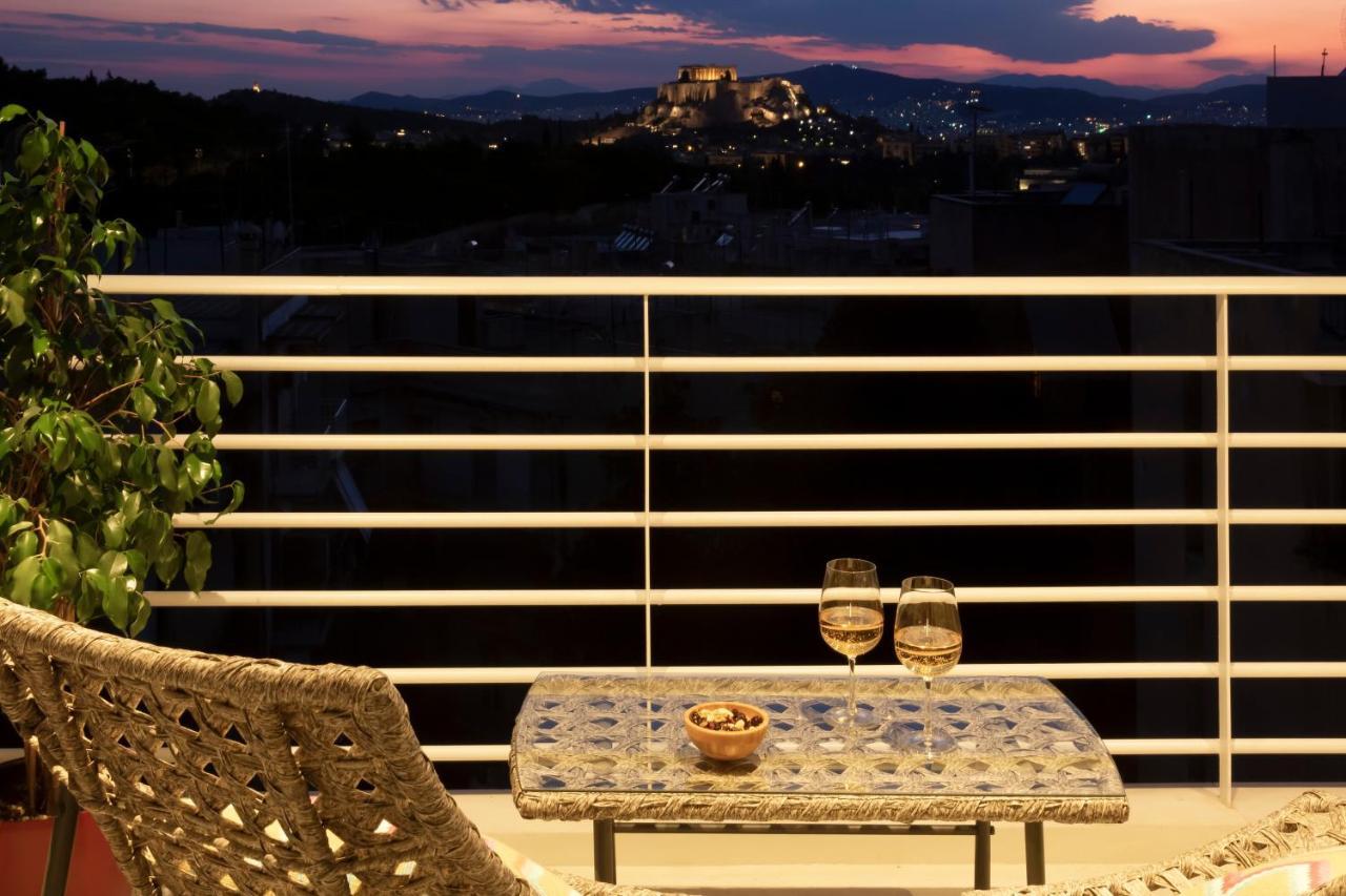 Stunning Acropolis View Apartment Athén Kültér fotó